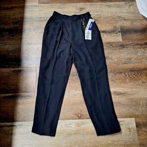 Vintage 1980s Women's Ingenuity Pleated Lined Trousers, Size 12, Style#7103,NWT